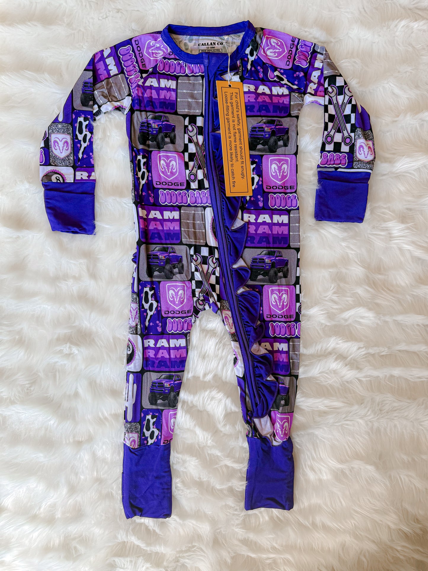 Diesel Diva Ram Ruffle Zippy