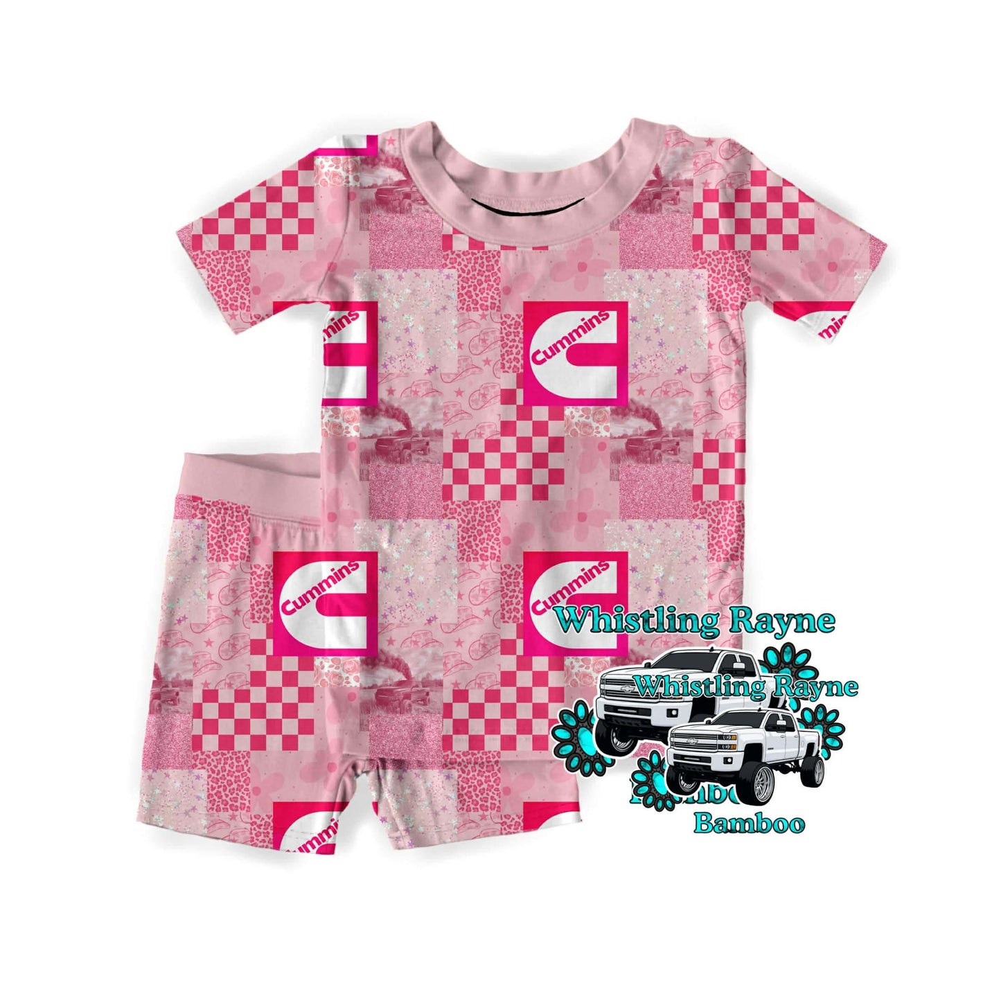 Pink Cummins Short Set