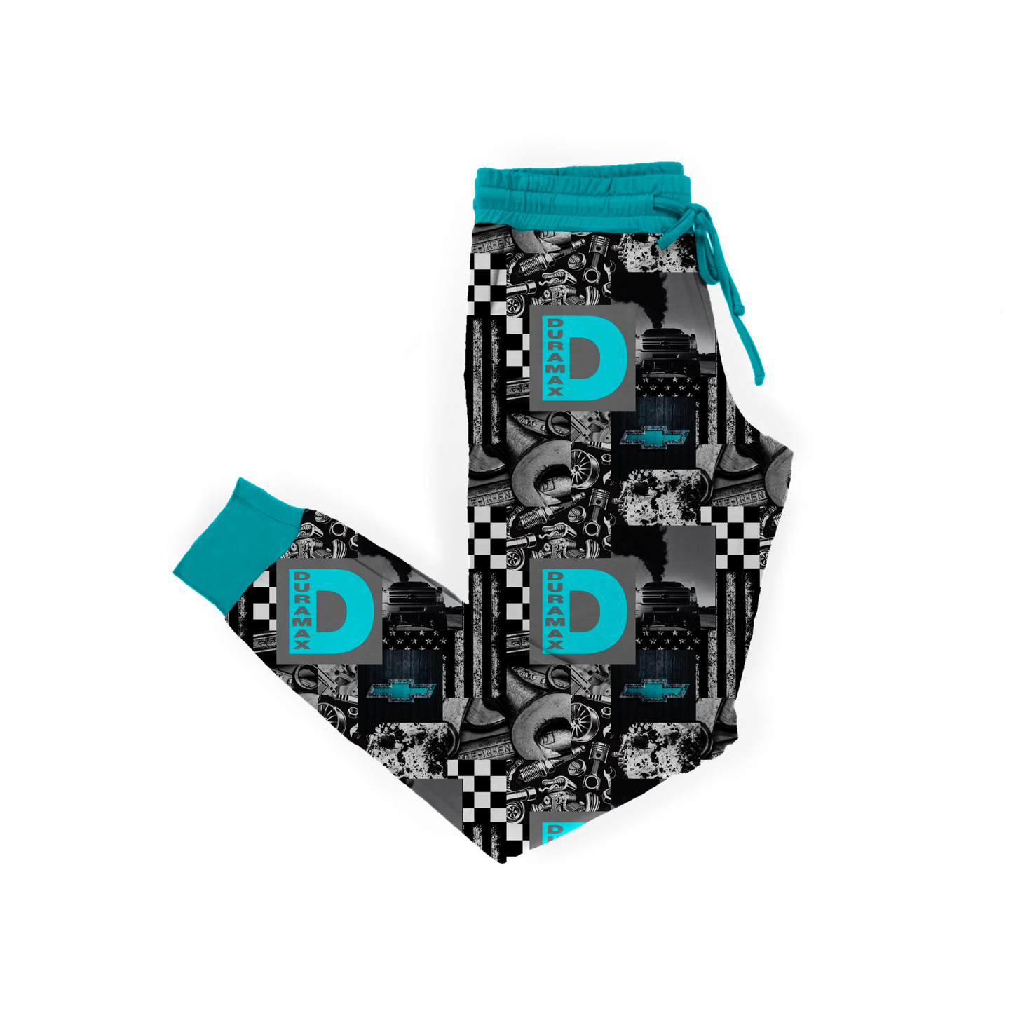 Blue Duramax Joggers