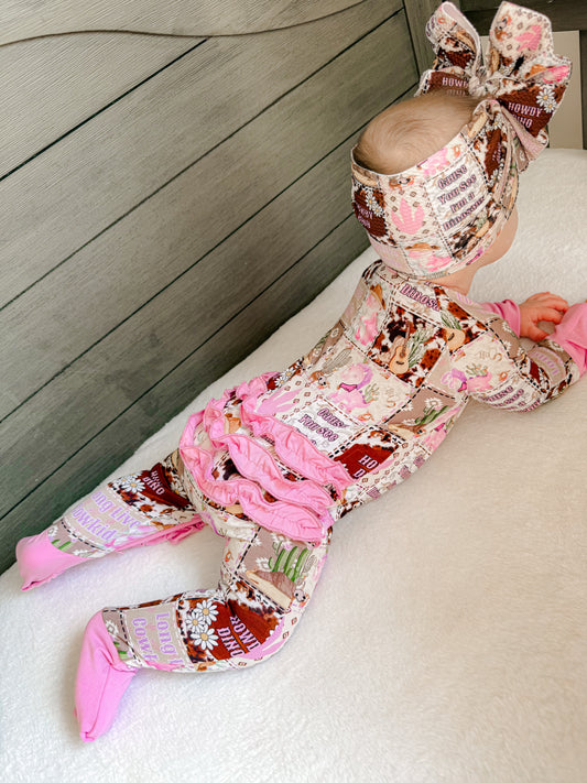 Howdy Dino Ruffle Zippy